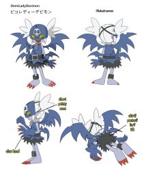 ladydevimon from digimon