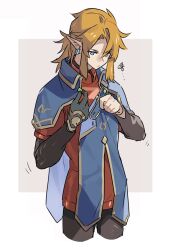 link from the legend of zelda by leopardtiger