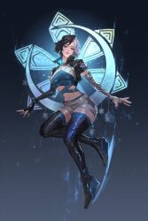 luna snow from marvel by cglas
