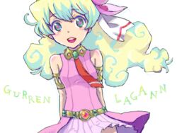 nia teppelin from tengen toppa gurren lagann by saikachi (ogre tree)