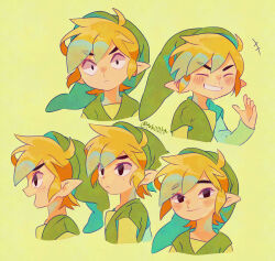 link from the legend of zelda by tokuura