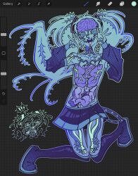 hatsune miku from vocaloid