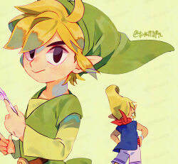 link from the legend of zelda by tokuura