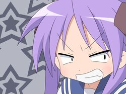 hiiragi kagami from lucky star