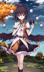 shameimaru aya from touhou by hide448