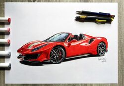 ferrari fan art