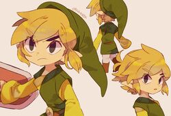 link from the legend of zelda by tokuura