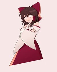hakurei reimu from touhou by kappce