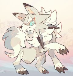 lycanroc from pokemon by akadako