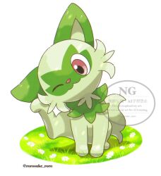 sprigatito from pokemon