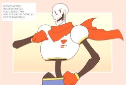 papyrus (undertale) from undertale by inkfallible