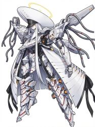 white glint from armored core