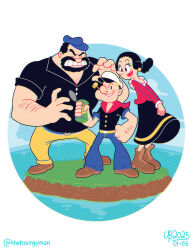 bluto from popeye the sailor by thebourgyman