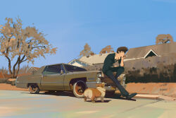 ein (cowboy bebop) from cowboy bebop by snatti