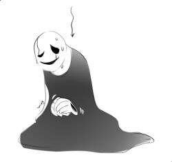 w.d. gaster from undertale by inkfallible