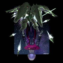 kshatriya from gundam by jeff sorley