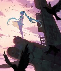hatsune miku from vocaloid