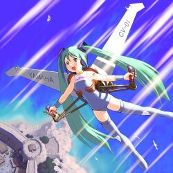 hatsune miku from vocaloid by tsuzuki kazuhiko