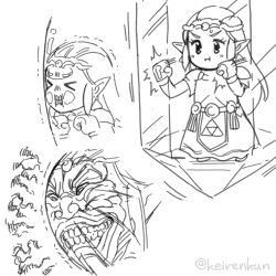 princess zelda from grappler baki by monbetsu kuniharu