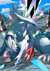 baxcalibur from pokemon by sawa d