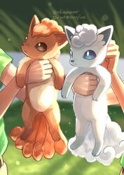 alolan vulpix from pokemon