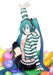 hatsune miku from vocaloid by tsugai