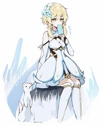 lumine (genshin impact) from genshin impact by nirako mona