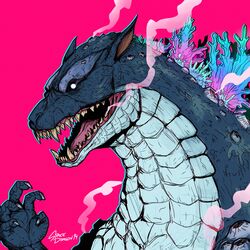 godzilla from godzilla (series) by spacedragon14