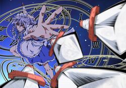 izayoi sakuya from touhou by kurohanagi