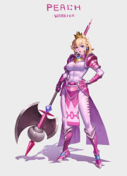 princess peach from super mario bros. by phamoz