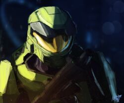 master chief fan art