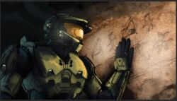 master chief fan art