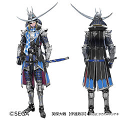 date masamune from sega by takayama toshiaki