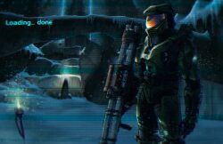 master chief fan art