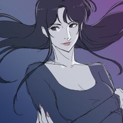 kisugi hitomi from cat's eye by yazwo