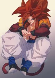 gogeta from dragon ball by yuuri (fukuroudou)