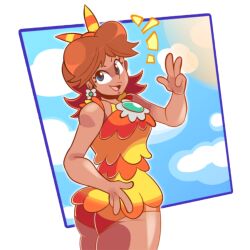 princess daisy from mario kart