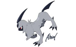 absol from pokemon by v (govvvvw)