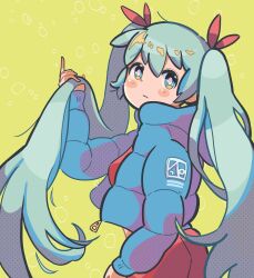 hatsune miku from vocaloid