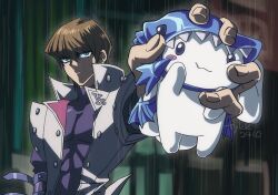 blue-eyes white dragon from fuwa fuwa cinnamoroll