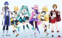 hatsune miku from vocaloid by kamo kamen