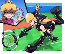 princess peach from mario power tennis