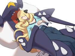 cynthia (pokemon) from pokemon by mijukuma