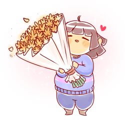 frisk (undertale) from undertale by cubedcake