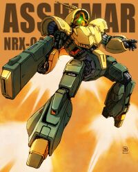 asshimar from gundam by moyan