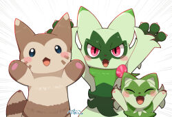floragato from pokemon by hinako iroiro