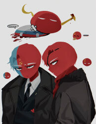 russiaball from countryball by saboten92