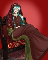 hatsune miku from vocaloid