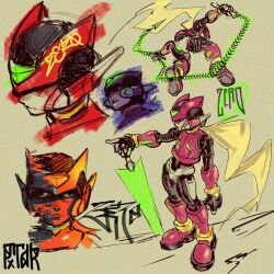zero(z) (mega man) from mega man (series)