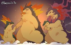 cyndaquil from pokemon by mamebato